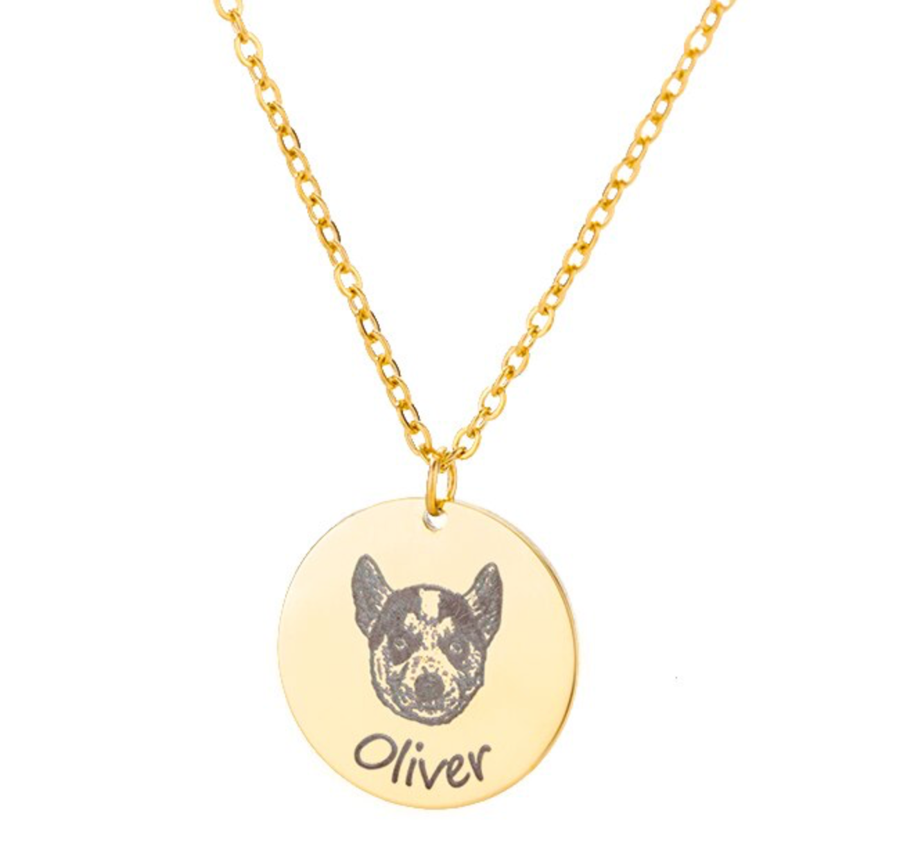 Personalized Gift for Women Pet Necklace Handmade Pet Portrait Necklace Dog Memorial Jewelry Custom Cat Dog Unique Gift for Her Dog Mom