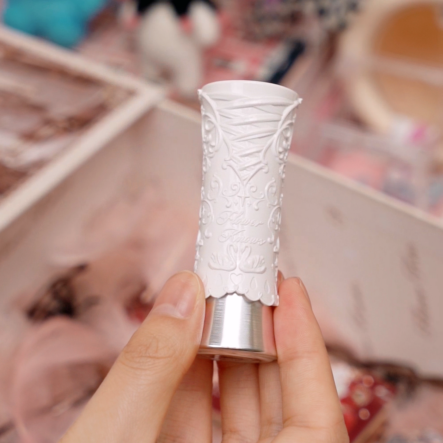 Glamore Selection FlowerKnows Make Up Set Lipstick Blush Eye Shadow