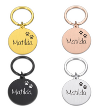 Lade das Bild in den Galerie-Viewer, Cat Dog ID Tag Personalized Custom Dog Tag Unique Pet ID Tag
