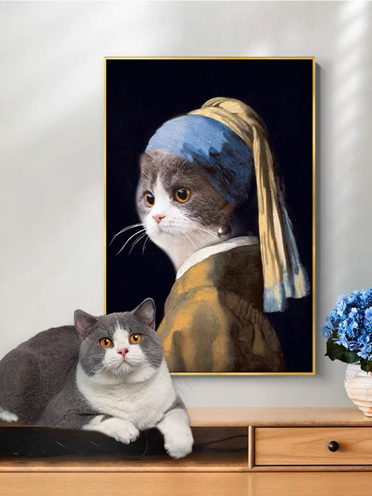 Custom Pet Portrait Royal, Renaissance Animal Painting, Funny Pet Lover Gift