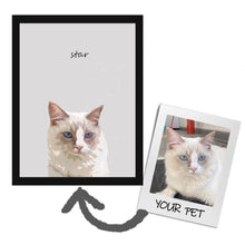 Cargar imagen en el visor de la galería, Personalized Pet Portrait from Photo, Custom Pet Prints, Cartoon Pet Portrait, Dog Lover Gift, Painting Digital
